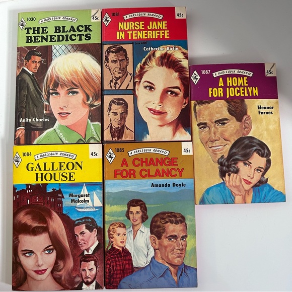 Vintage A Harlequin Romance 10 books collection LOT 6 - Picture 3 of 6